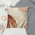 thumbnail image 2 of Acheng Palm Leaves with Lush Branches and Leaves Tropical Jungle Palm Leaves Short Plush Pillowcase 1 Piece White, 2 of 5