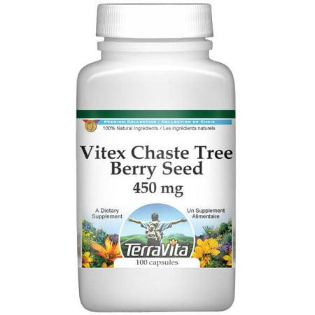 - Vitex Chaste Tree Berry Seed - 450 mg (100 capsules, ZIN: 511188)