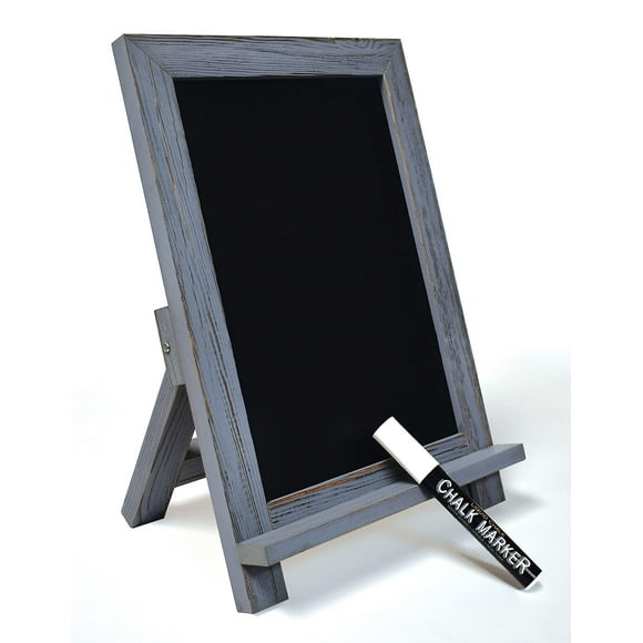 Letrero de pizarra Better Office Products enmarcado 9,5 x 14 cm