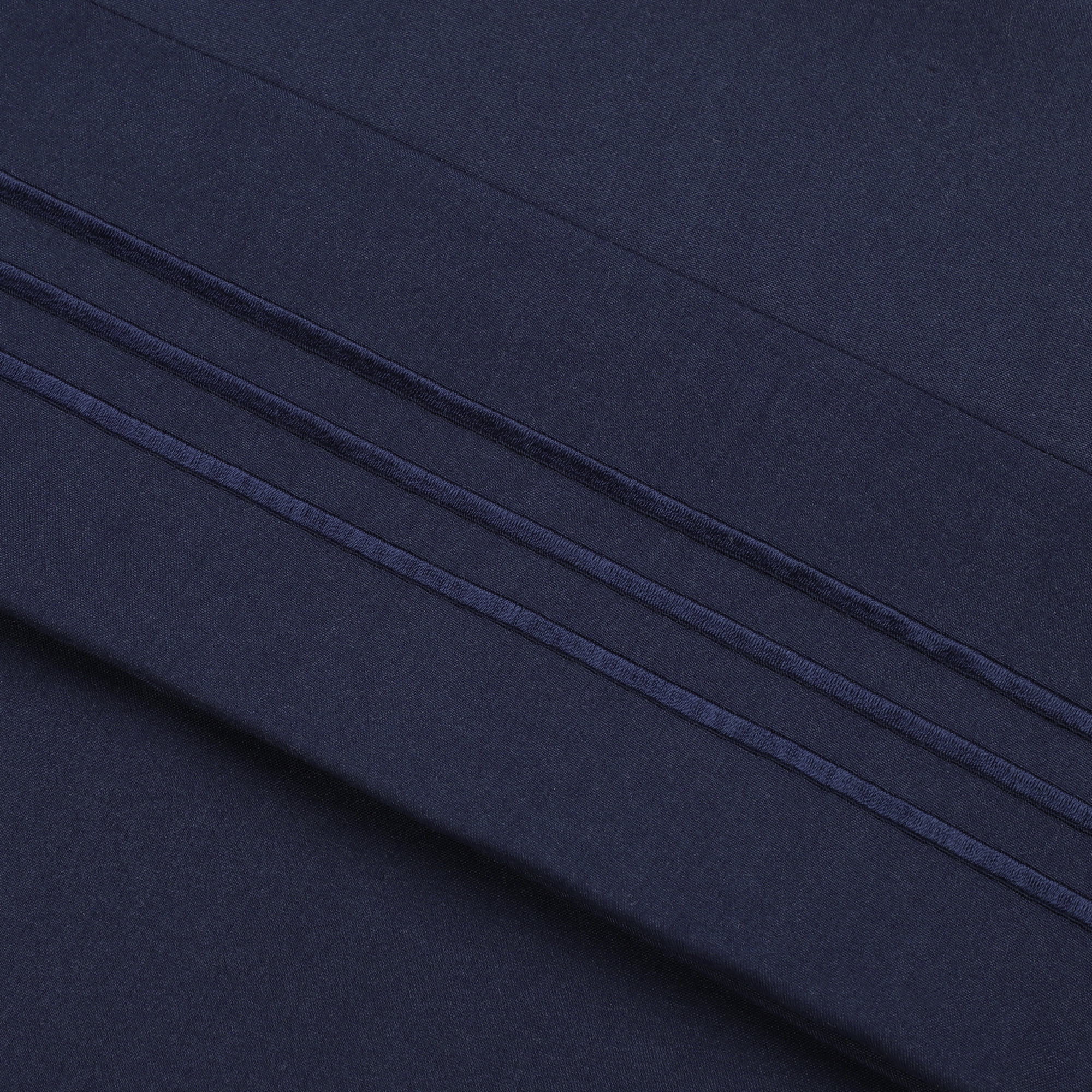 Unique Bargains Polyester Soft Zipper Closure Body Pillowcases 2 Pcs Navy 20"x54"