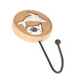 thumbnail image 2 of Ganchos de Madera con forma de animal Sincero bonitos para pared dormitorio cocina ballena, 2 of 10