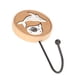 thumbnail image 2 of Ganchos de madera con forma de animal, de gran adherencia y pulido, ideales para colgar en la pared, para dormitorio y cocina., 2 of 14