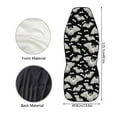 thumbnail image 5 of Renewold Bat Black Car Seat Cover Front Set Only, Soft Breathable Front Car Seat Bottom Cover Protector Halloween Automobile Interior Accessories Decor, 5 of 7