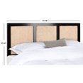 thumbnail image 4 of Safavieh Vienna Cane Farmhouse Wood Headboard, King, Black, 4 of 6