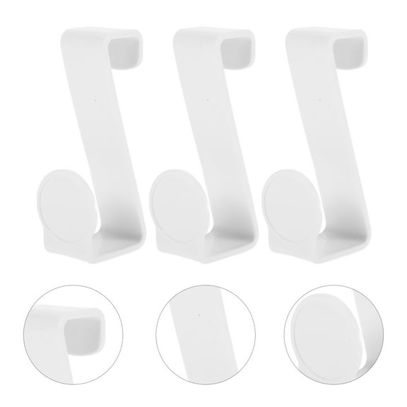 Hemobllo Toilet Tank Hook Potty Hook Plastic 3Pcs