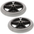 thumbnail image 4 of Piezas de silla de ruedas delanteras, eje de rueda de repuesto estable, 2 uds., 4 of 5
