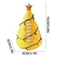 thumbnail image 6 of Vibrant Sports Ball Christmas Tree Decor, Mini Rugby Shaped Xmas Tree with Colorful String Lights Figurine Decoration, Cute Holiday Decor for Dad Sports Lovers Home Office Man Cave Party Tabletop, 6 of 6