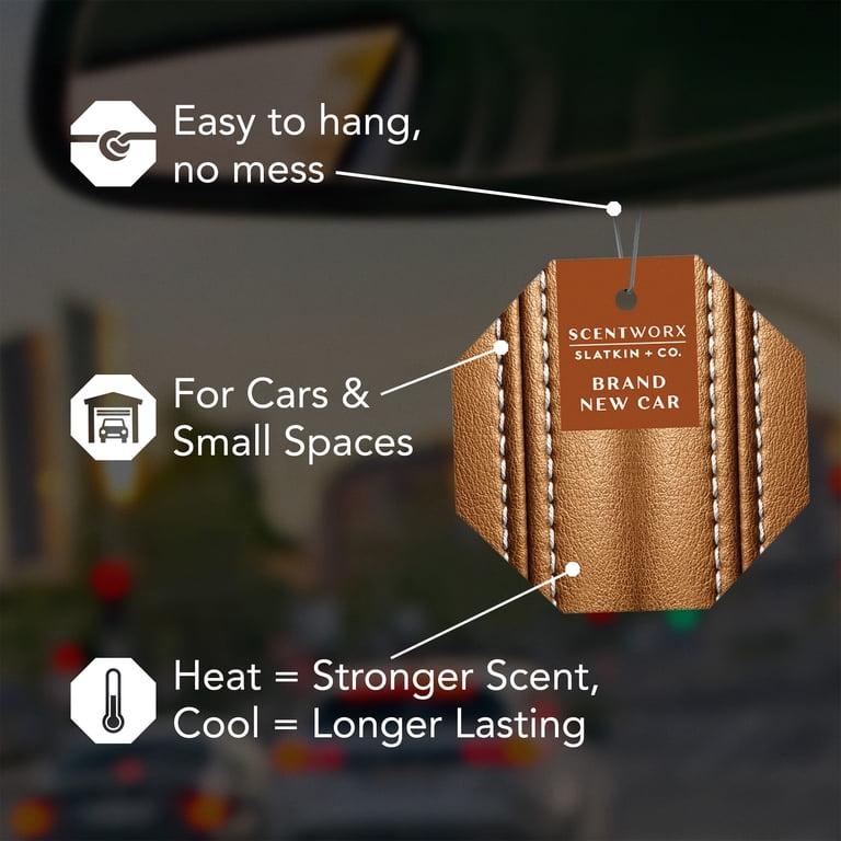 【とっちゃん】バランシングトナー Scentworx Brand New Car Hang Tag, 3 Pack - Walmart.com