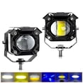 thumbnail image 5 of Nishore Motorcycle Auxiliary Lights,120w 12000lm 2 Pcs Atv Utv Waterproof Auxiliary With Mount Pcs 120w Kit Atv Mount Kit Modes Led 12000lm Auxiliary With Utv Suv 12000lm 6 Modes Waterproof, 5 of 5