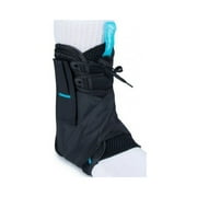 Ossur FormFit Black Ankle Brace with Figure 8 Lace Up for Either Foot