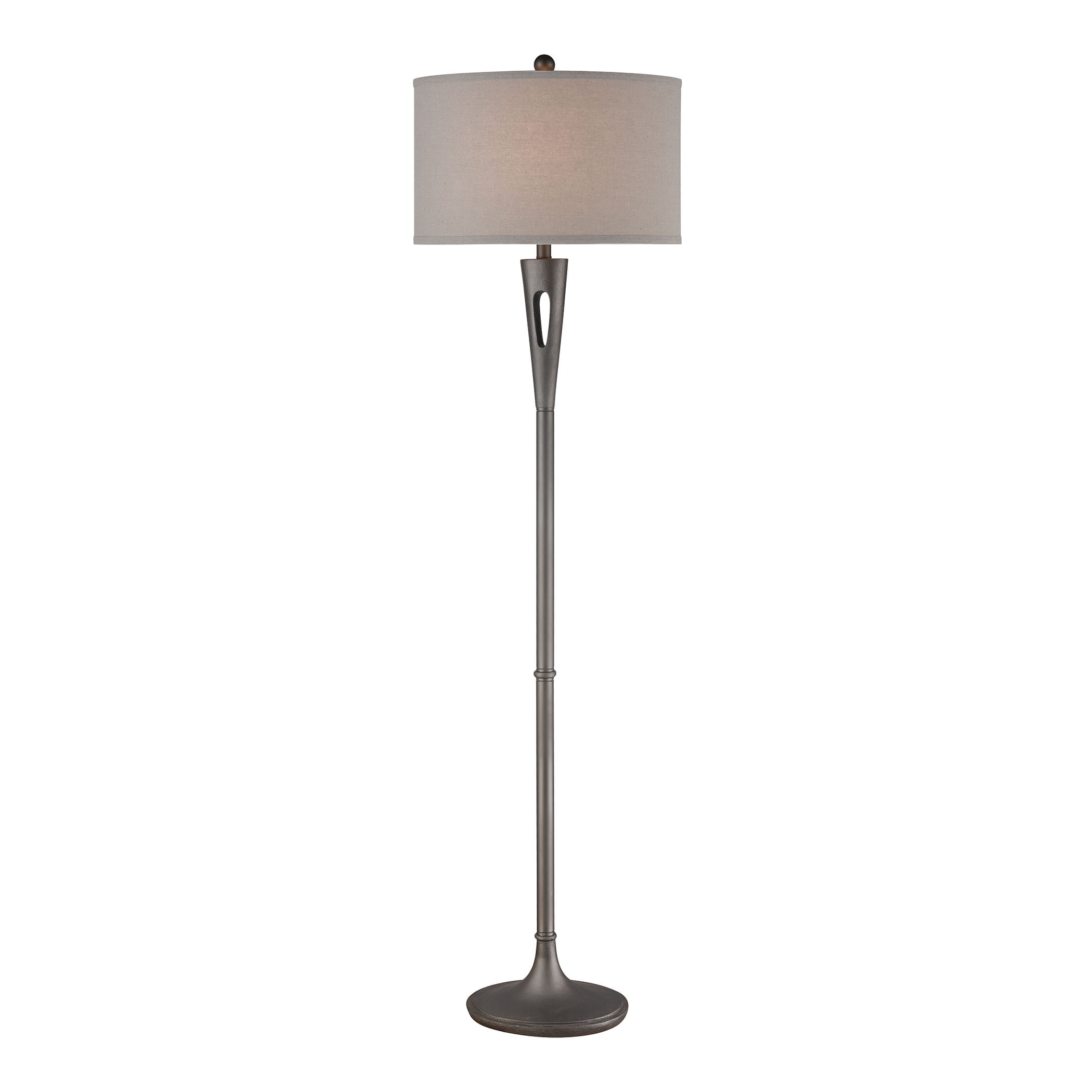 Pewter Floor Lamp