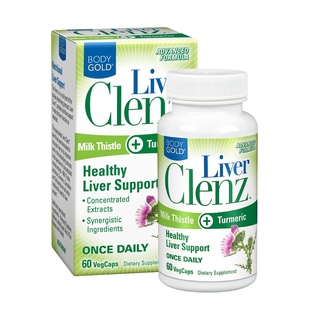 Body Gold Liver Clenz, Healthy Liver Support, 60 Veg Cap