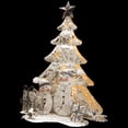 thumbnail image 3 of 16" Lighted Tree Snowman Scene, 3 of 3