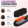 thumbnail image 6 of Cordless Hair Straightener Brush – Portable Ionic Hot Comb, Mini Travel Hair Straightening Brush for Women, Lightweight for Home Or On-The-Go Styling, 6 of 7