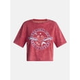 thumbnail image 5 of No Boundaries Tom Petty American Girl Graphic Boyfriend Tee, Women's XXS-XXL, 5 of 5