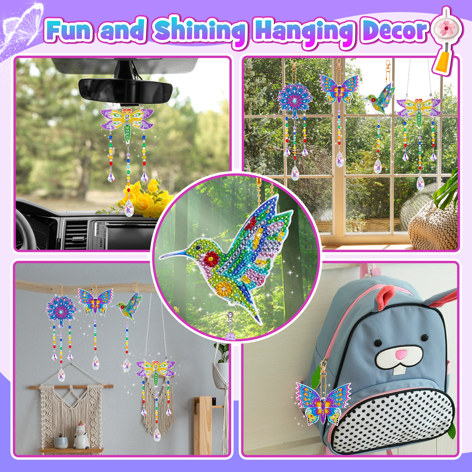 Superwinky Diamond Art Painting Kit - Gem Sticker Craft photo 5