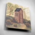 thumbnail image 5 of Epic Art 'Folk Art Outhouse I' by Pam Britton, Acrylic Glass Wall Art, 12"x12", 5 of 8