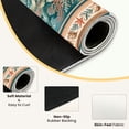 thumbnail image 3 of Mahjong Mat 31.5" x 31.5" Ocean Themed Mahjong Pearl Seashells Coral Seaweed Pastel Colors Non-Slip Noise Reduction Mahjong Tiles Table Cover for Dominoes Poker Card Board and Tile Games, 3 of 6