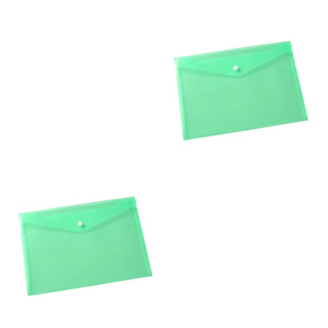 Injueey 10 Uds PP organizador de almacenamiento portátil transparente para carpetas organizador para documentos soporte transparente verde 18 verde transparente 18 A4 2Conjunto