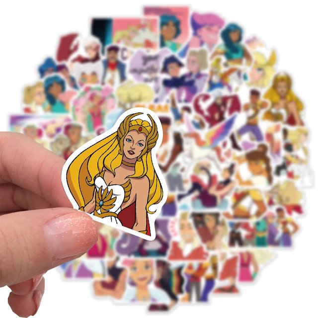 50 pegatinas animadas de Ciri y la princesa extraordinaria Doodle ShuxiuWang 8390614279193