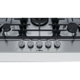 thumbnail image 3 of Bosch NGM8057UC 30" 800 Series Gas Cooktop with 5 Sealed Burners  FlameSelect  Dual Flame Burner  Heavy Duty Grates  OptiSim Burner  ADA Compliant  in Stainless Steel, 3 of 8