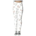 thumbnail image 1 of MIASHUI Leggings Imprimés de Festival de la Résurrection de Pâques Personnalisés pour Femmes pour Course et Entraînement Blanc,TTG, 1 of 5