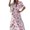 White, variant on Women's Floral Print Flutter Sleeve Maxi Dress with Smocked Bodice Tiered 100% Polyester Fabric for Everyday Wear