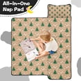 thumbnail image 4 of Brown Christmas Tree Pattern Toddler Nap Mats for Kids Preschool,60"x20" Sleeping Mat Bag or Kids,Toddler Sleeping Bag,Toddler Nap Mat or Daycare, 4 of 6