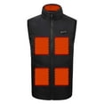 thumbnail image 5 of Herrnalise Outdoor Warm Clothing Heated For Riding Skiing Fishing Charging Via Heated Coat Black, 5 of 9