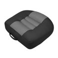 thumbnail image 4 of Cojín elevador de asiento de coche antideslizante y multifuncional para oficina y hogar. Negro y gris, 4 of 9