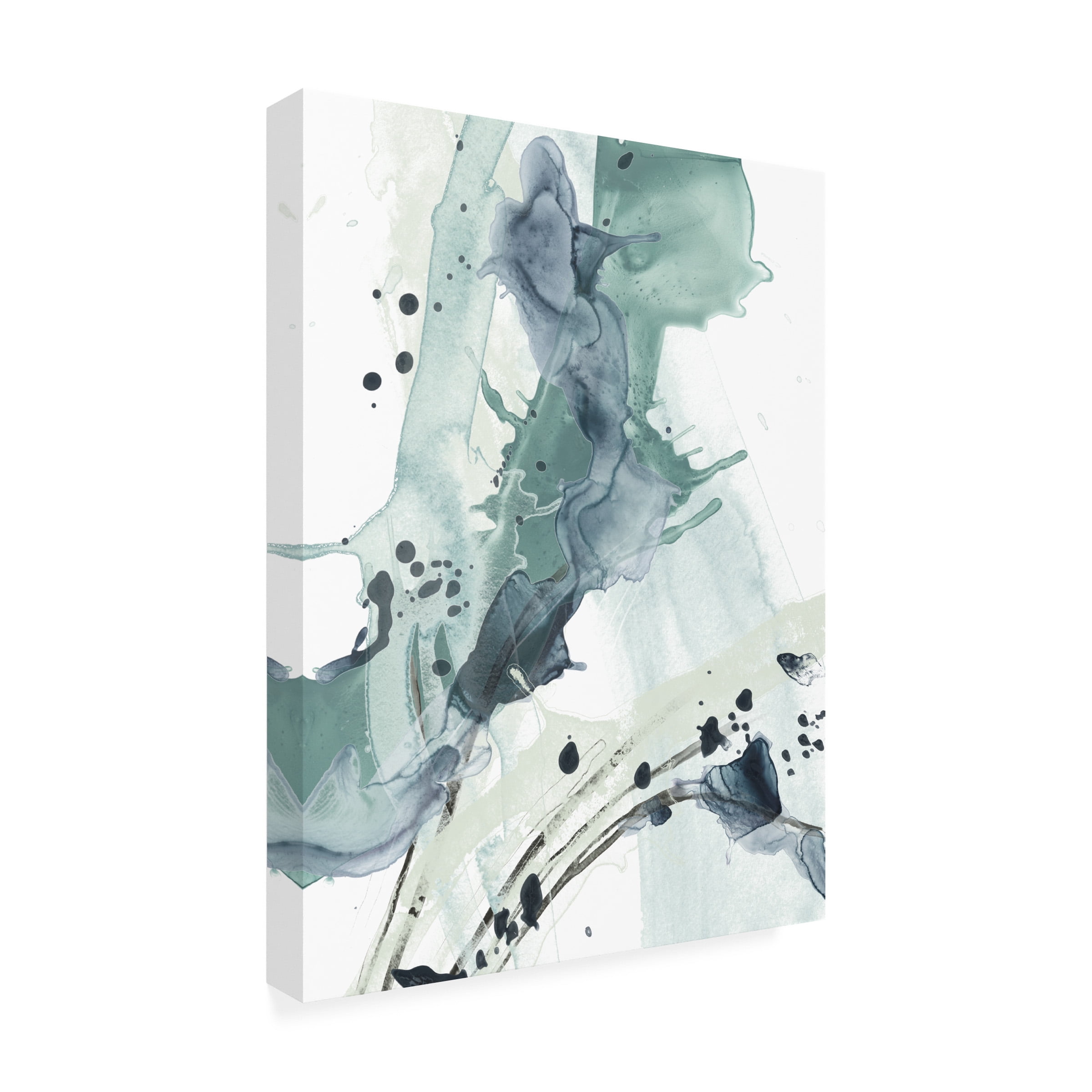 June Erica Vess 'Deep Splash I' Canvas Art