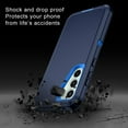 thumbnail image 5 of Designed for Samsung Galaxy S23 FE Heavy Duty Case, Triple Layer Protection Shockproof Dropproof Dustproof Anti-Scratch Phone Case Cover for Samsung Galaxy S23 FE,Blue, 5 of 7