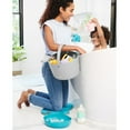 thumbnail image 3 of Skip Hop Bath Toy Storage, Moby Stowaway Bucket, Grey, 3 of 10