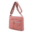 thumbnail image 3 of Bolso bandolera de lona estilo momia para mujer, sencillo, moderno, de gran capacidad, para uso diario, 3 of 4