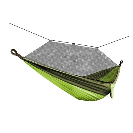 Bliss Hammocks BH-406XL-N-FG Extra Wide Hammock in a Bag w/ Mosquito Net - Green