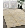 thumbnail image 2 of Ahgly Company Indoor Round Abstract Camel Brown Area Rugs, 8' Round, 2 of 6