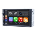 thumbnail image 5 of Single Din Car Stereo Compatible with Apple Carplay & Android Auto 7 Inch Flip Out Touchscreen Car Stereo with Bluetooth| Mirror Link| Backup Camera/USB/AUX Input/AM/FM/Subwoofer/DSP, 5 of 27