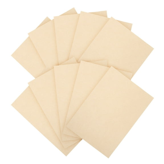 Raindrops 10Pcs Precut Parchment Paper Vintage Writing Paper for Wish Writing Activities for Adults
