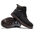 thumbnail image 7 of Flyland Men Chukka Boots Hand-Stitching Casual Leather Sneakers Shoes Lace Up Men's Ankle Boot, 7 of 7