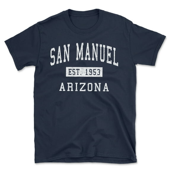 San Manuel Arizona Classic Established Men's Cotton T-Shirt