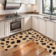 thumbnail image 3 of Kitchen Rugs Sets Of 2,Brown and Black Of Leopard Print Anti Fatigue Kitchen Mat Rugs Non Slip Washable,Decorative Kitchen Floor Mats for Kitchen,Sink,Laundry,17"X47", 3 of 5
