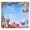 thumbnail image 1 of Christmas Style Tapestry, Soft Texture Christmas Wall Tapestry Exquisite Practical Durable Glossy Premium Material for Party ANGGREK Otros, 1 of 8