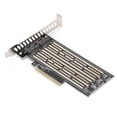 thumbnail image 2 of Tarjeta de transferencia PC E, tarjeta de transferencia MKey NVMe, tarjeta adaptadora PC Ie, tarjeta de transferencia, diseño fácil de usar, 2 of 12