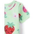 thumbnail image 4 of The Children's Place Baby & Toddler Girls Short Sleeve Strawberries Snug Fit PJ, Sizes NB-6T, 4 of 5