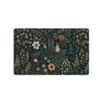 thumbnail image 5 of JML Non-Slip MicrofiberFabric & Rubber Doormat - Soft Entryway Rug for Home/Office (24"x36") - Easy Clean Door Mat for Indoor/Outdoor Use, Dense Floral Design, 5 of 6