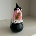 thumbnail image 2 of BNNG Halloween Decorations Indoor, Halloween Table Decor, Ghost with Witch Hat,Witch Gothic Tabletop Ornaments, Hocus Pocus Decorations for Home, Tiered Tray, Shelf, Mantel, 2 of 7