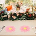 thumbnail image 4 of 40 servilletas de papel con diseño de margaritas para fiestas de cumpleaños, bodas, vajillas florales decorativas, artículos de fiesta con forma de flor para reuniones en el jardín., 4 of 6