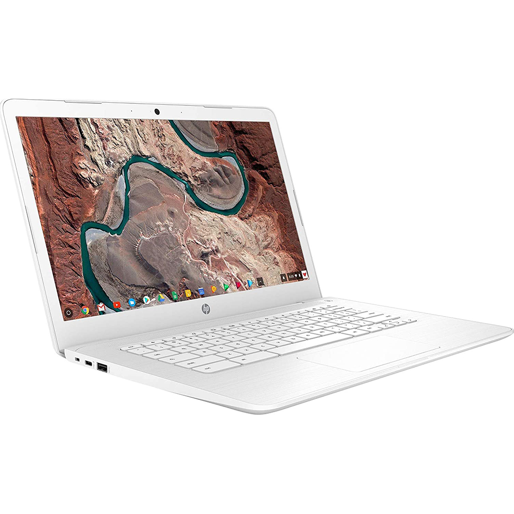 HP 14 14" Chromebook Intel Celeron N3350 4GB RAM 32GB eMMC Snow White - image 3 of 4