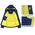 thumbnail image 5 of Mapamyumco Women's Waterproof Breathable Stretch Light Rain Jacket Windproof Hooded Raincoat for Snow Hiking Size XS, 5 of 5