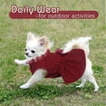 thumbnail image 5 of UOSIA Dog Dress, Cute Dog Dresses for Small Dogs Girl Elegant Puppy Tutu with Bow-Knot, 5 of 7